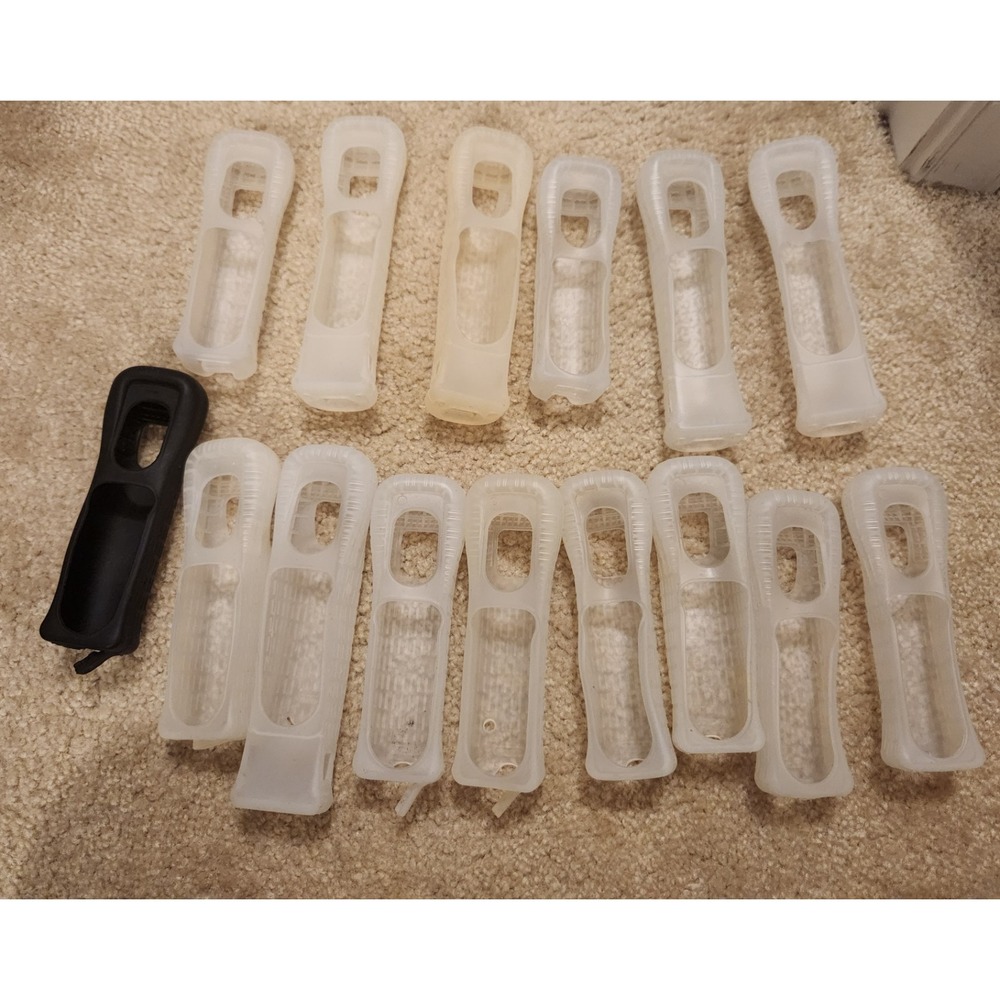 Silicone Nintendo Wii Remote Jackets Lot Of 15
